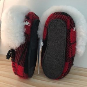 Polo by Ralph Lauren Shoes - Polo Ralph Lauren Baby Slippers Red Plaid Fur Gift Polo by Ralph Lauren Shoes - Polo Ralph Lauren Baby Slippers Red Plaid Fur Gift